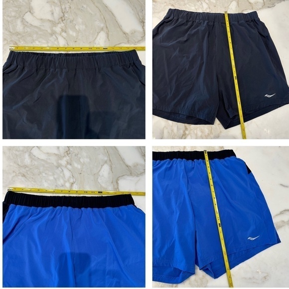 SAUCONY MEN'S OUTPACE 5" SHORTS (SET OF 2) - Picture 10 of 10